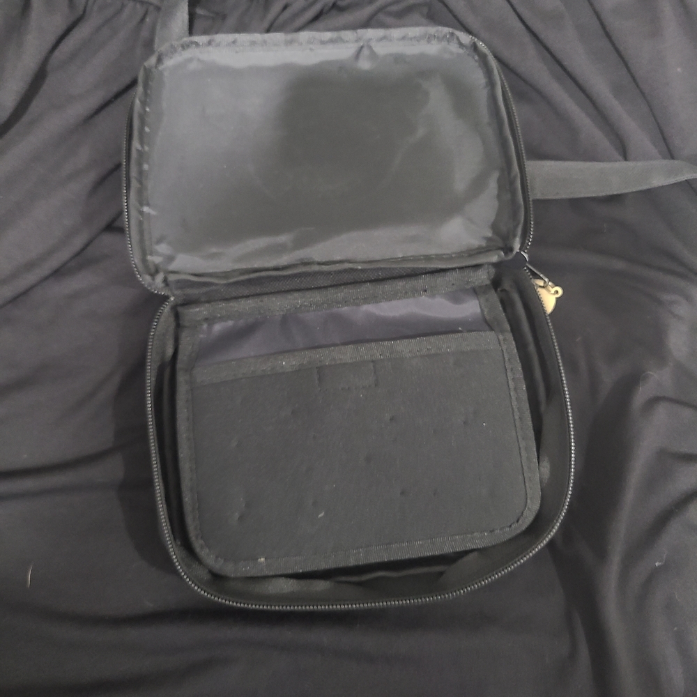 Walt Disney, Disney Parks Pin Trading, Red And Black Small Pin Trading Bag - Picture 3 of 7